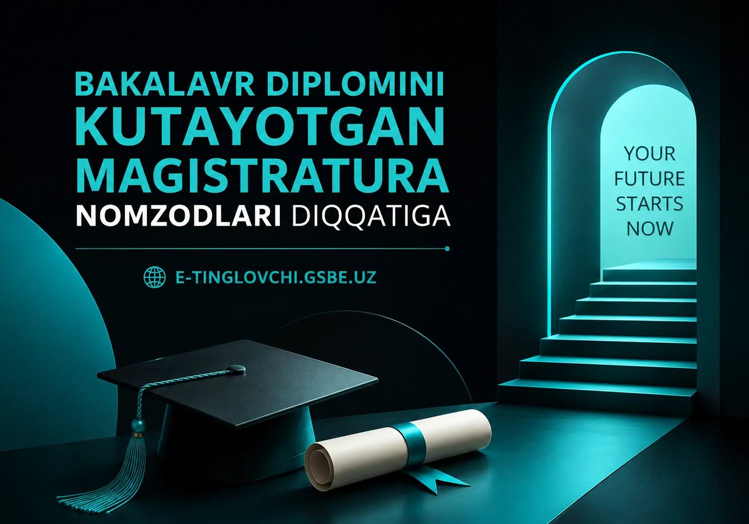 Magistratura (MBA/MS) nomzodlari orasida bakalavr diplomini kutayotgan bitiruvchilar diqqatiga!